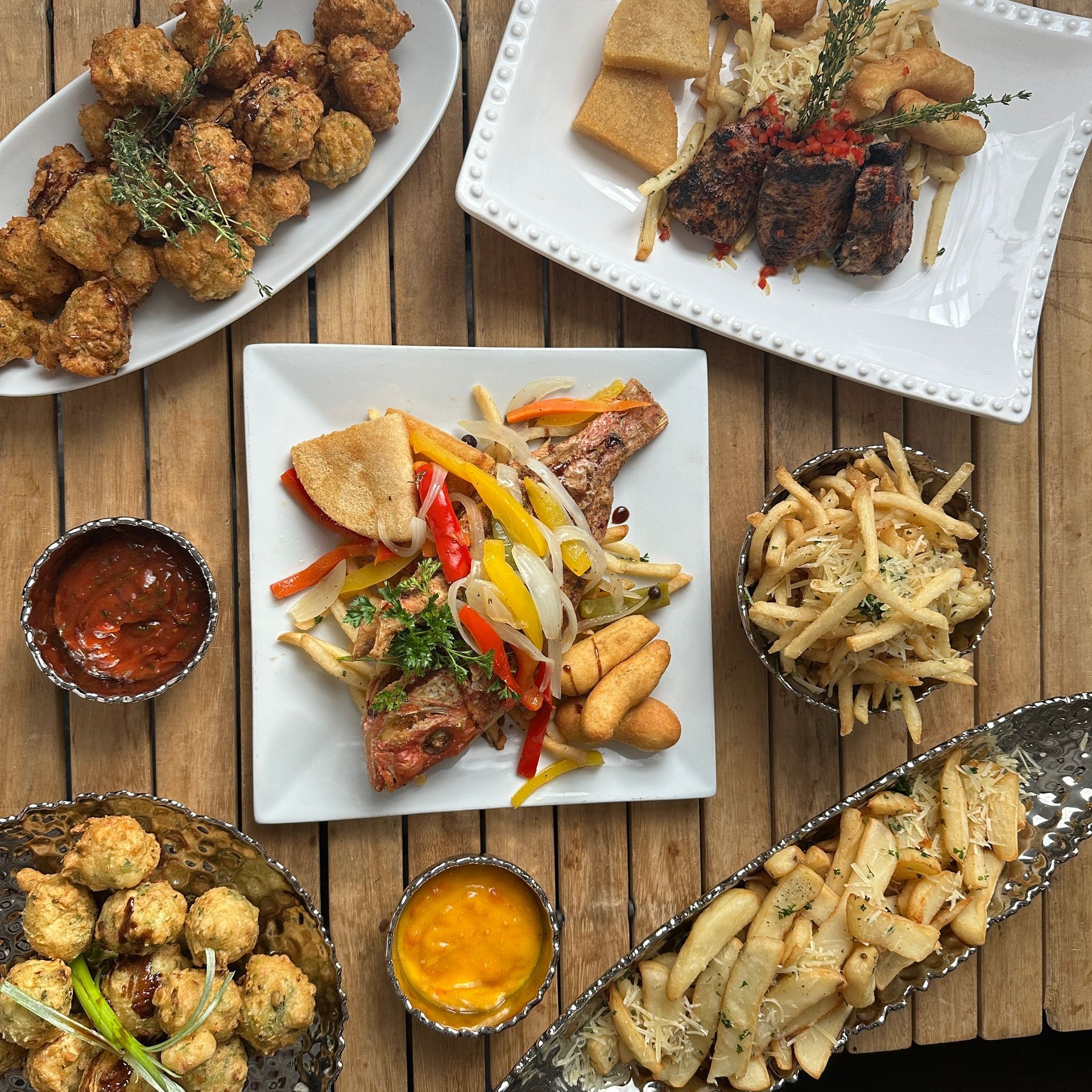 Photo of some of our culinary delights. Photo of some of our culinary delights.